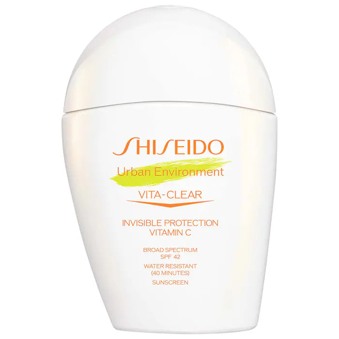 Shiseido - Urban Environment Vita-Clear SPF 42 Face Sunscreen with Vitamin C