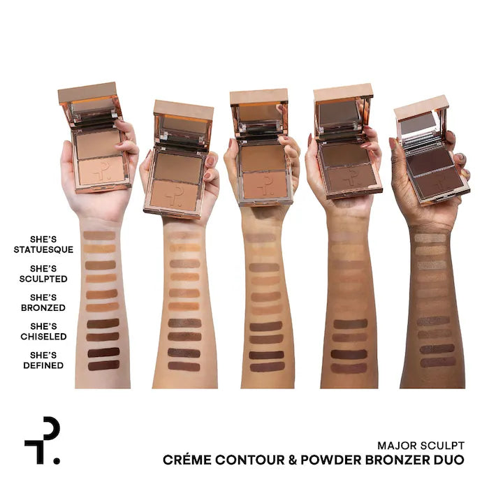 Major Sculpt Crème Contour & Powder Bronzer Duo by PATRICK TA