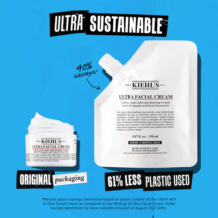 Kiehl's Since 1851 - Ultra Facial Refillable Moisturizing Cream with Squalane