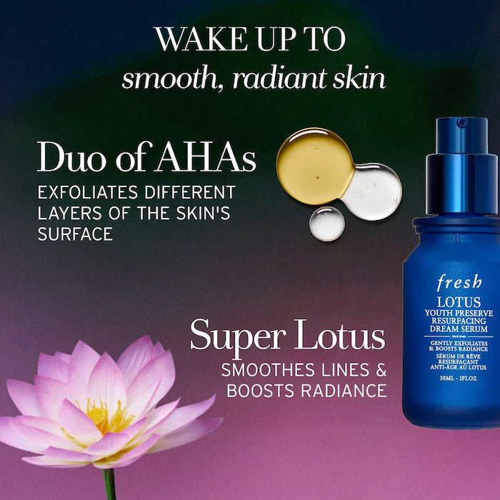 fresh - Lotus AHA Resurfacing Gentle Serum