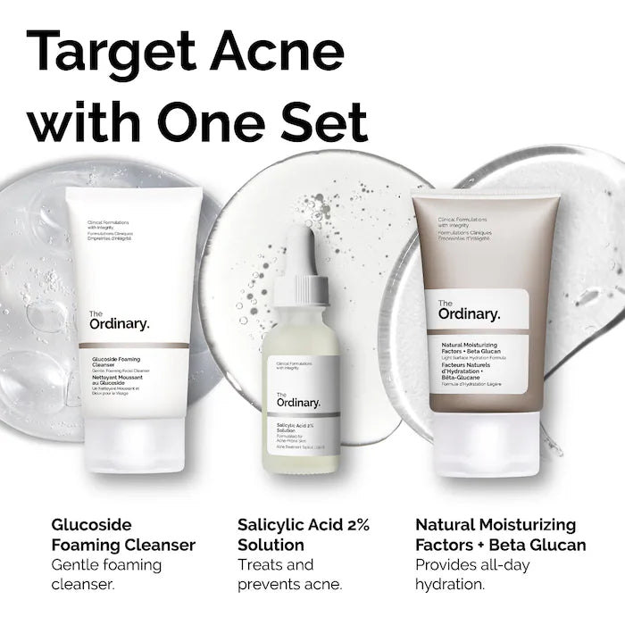 The Ordinary - The Acne Set with Salicylic Acid
