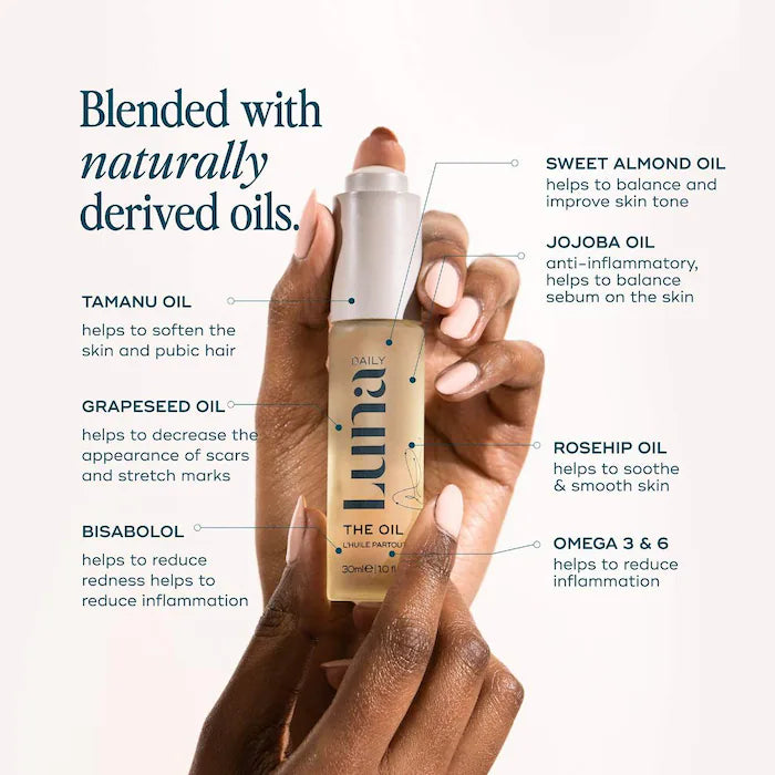 The Everywhere Oil - For Ingrown Hairs, Redness + Bumps - With Rosehip Oil & Vitamins