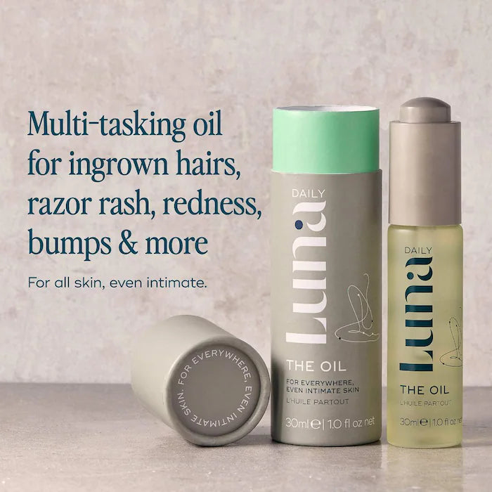 The Everywhere Oil - For Ingrown Hairs, Redness + Bumps - With Rosehip Oil & Vitamins
