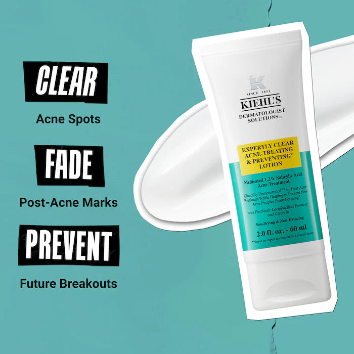 Expertly Clear Acne Treating & Preventing Face & Body Moisturizer with Salicylic Acid﻿