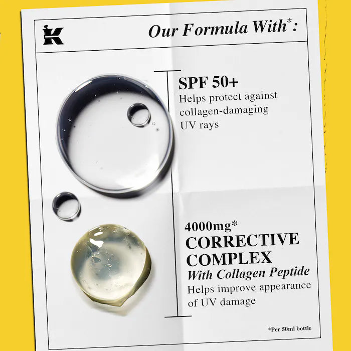 Kiehl's Since 1851 - Better Screen™ UV Serum SPF 50+ Facial Sunscreen with Collagen Peptide