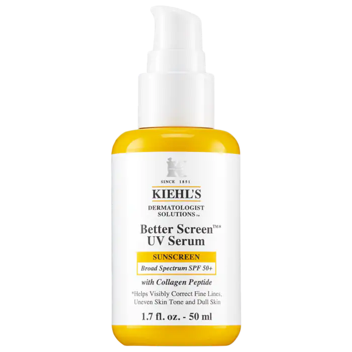 Kiehl's Since 1851 - Better Screen™ UV Serum SPF 50+ Facial Sunscreen with Collagen Peptide