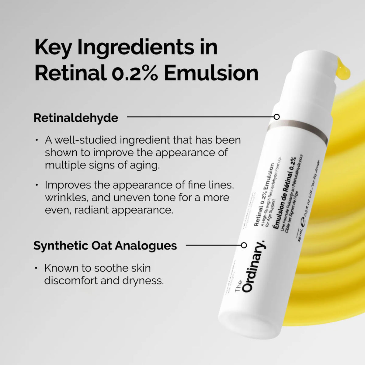 The Ordinary - Retinal 0.2% Emulsion High-Strength Retinoid Nighttime Treatment
