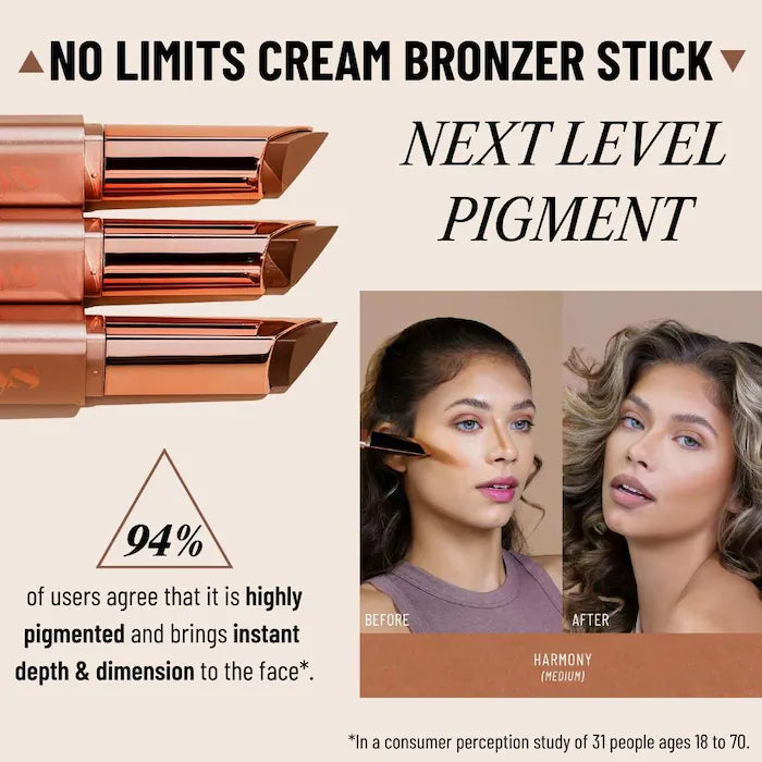 No Limits Cream Bronzer and Contour Stick by (LYS Beauty)