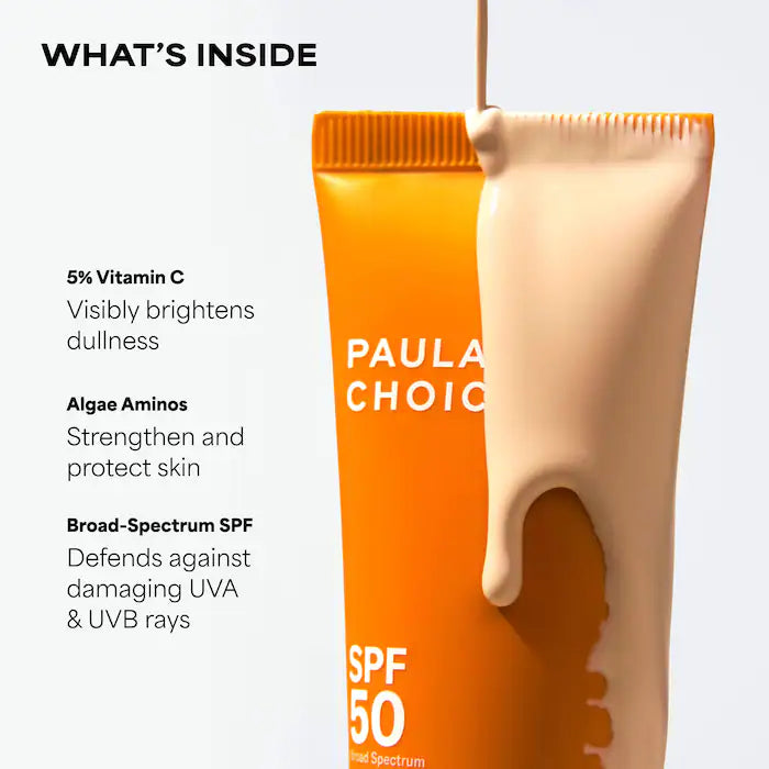 Paula's Choice - 5% Vitamin C Sheer Facial Moisturizer SPF 50