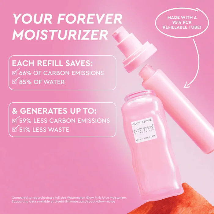 Glow Recipe  Watermelon Pink Juice Oil-Free Refillable Moisturizer