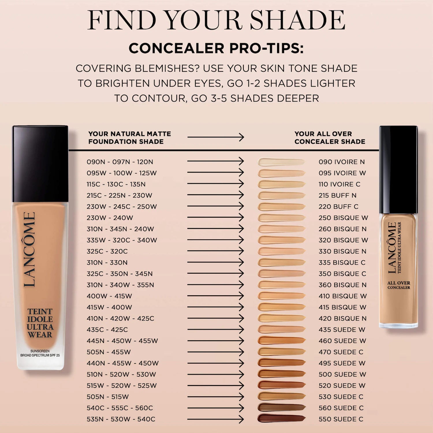 Lancôme - Teint Idole Ultra 24H Long Wear Matte Foundation with Hyaluronic Acid & Vitamin E
