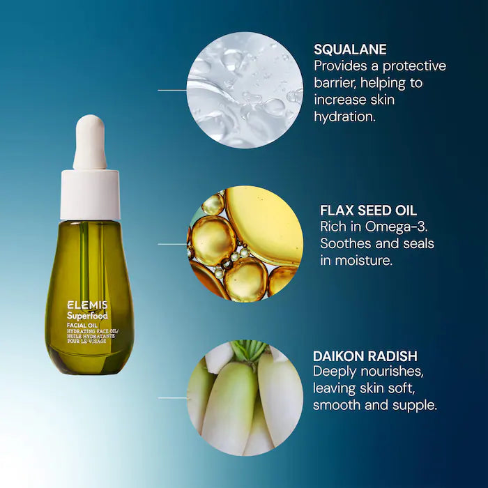Elemis  Superfood Hydrating and Nourishing Facial Oil