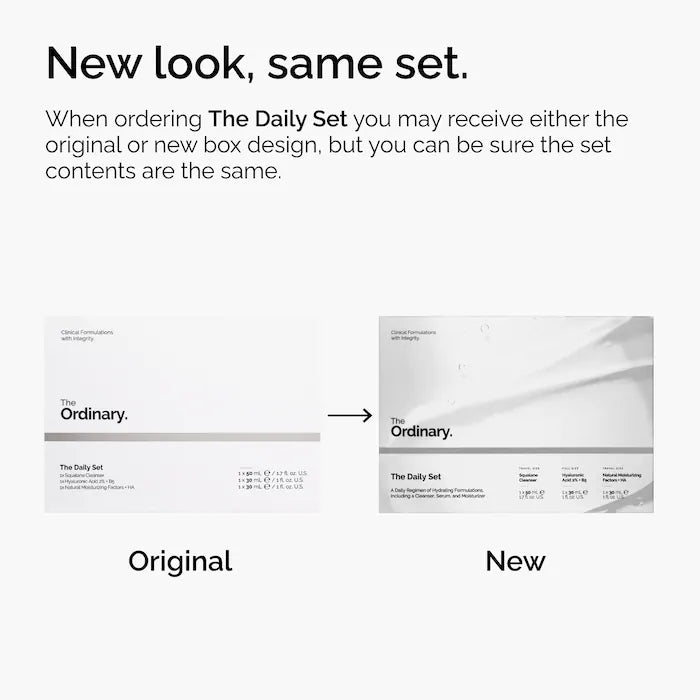  The Ordinary - The Daily Set with Hyaluronic Acid Serum