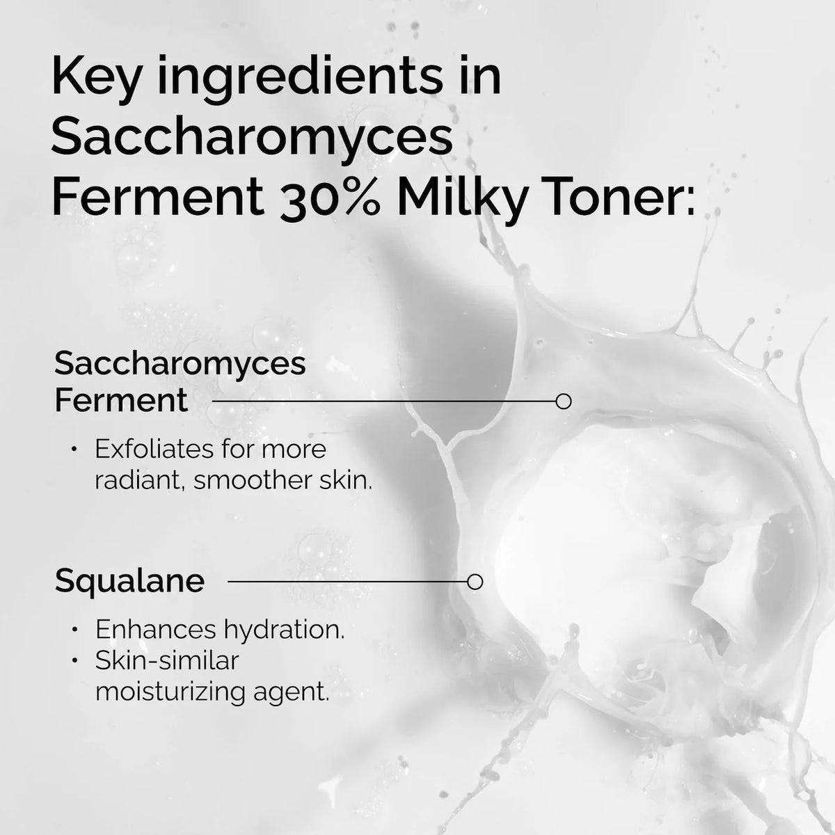  The Ordinary - Saccharomyces Ferment 30% Milky Toner for Gentle Exfoliation and Hydration