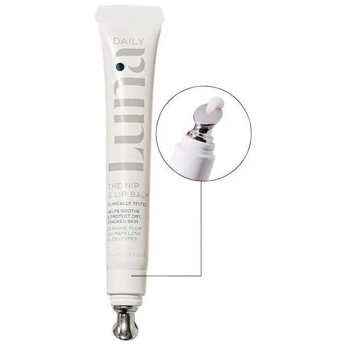 Luna Daily - The Nip and Lip Balm - For Dry, Cracked Nipples and Lips