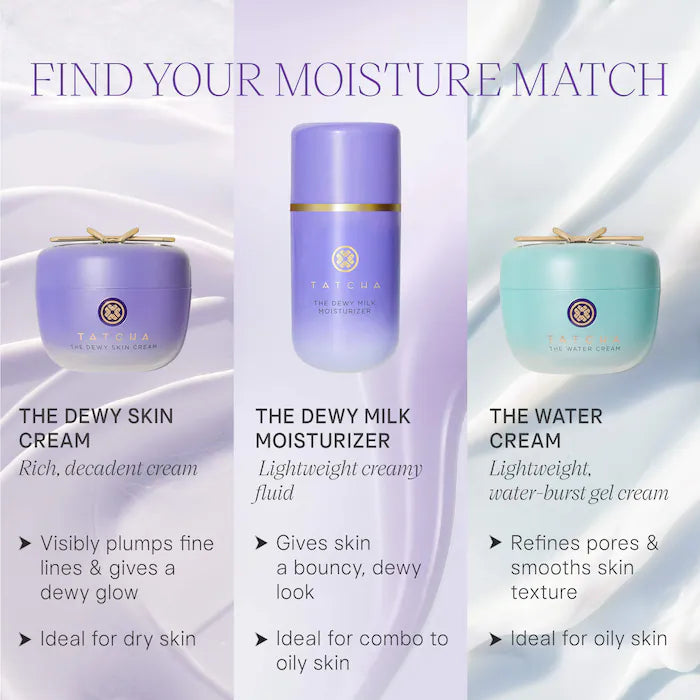 Tatcha  The Water Cream Oil-Free Pore Minimizing Refillable Moisturizer
