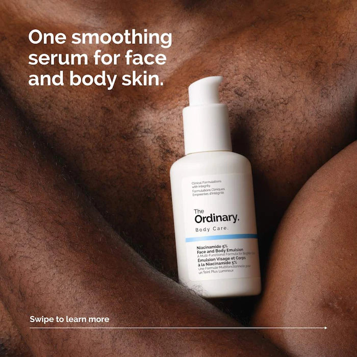  The Ordinary - Niacinamide 5% Face and Body Emulsion for Dark Spots & Uneven Tone