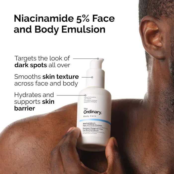  The Ordinary - Niacinamide 5% Face and Body Emulsion for Dark Spots & Uneven Tone
