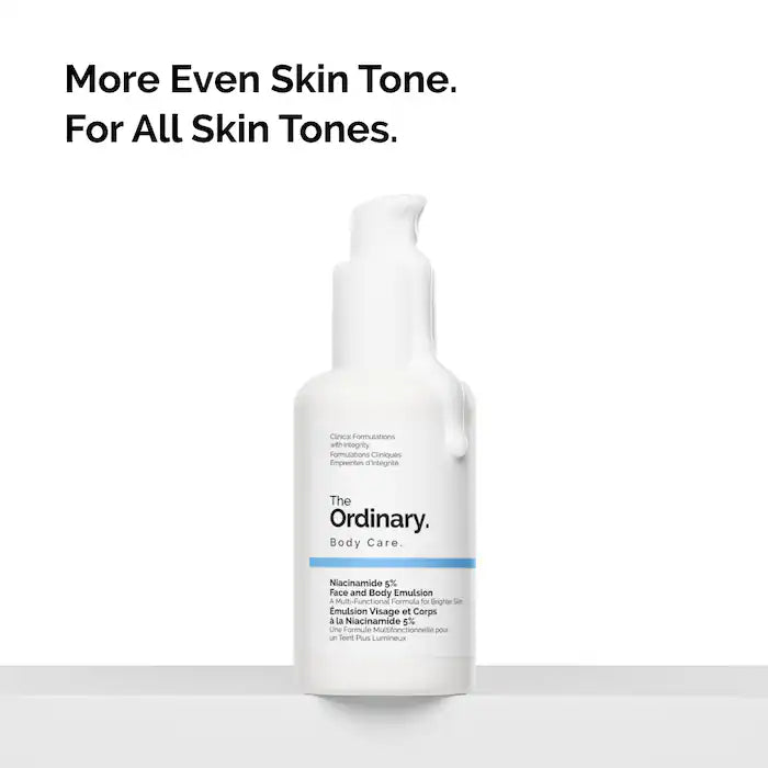  The Ordinary - Niacinamide 5% Face and Body Emulsion for Dark Spots & Uneven Tone