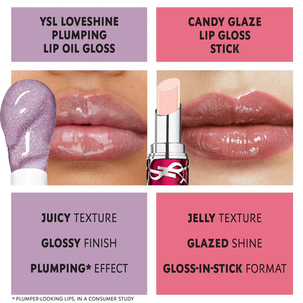  Yves Saint Laurent - Loveshine Plumping Lip Oil Gloss with Hyaluronic Acid