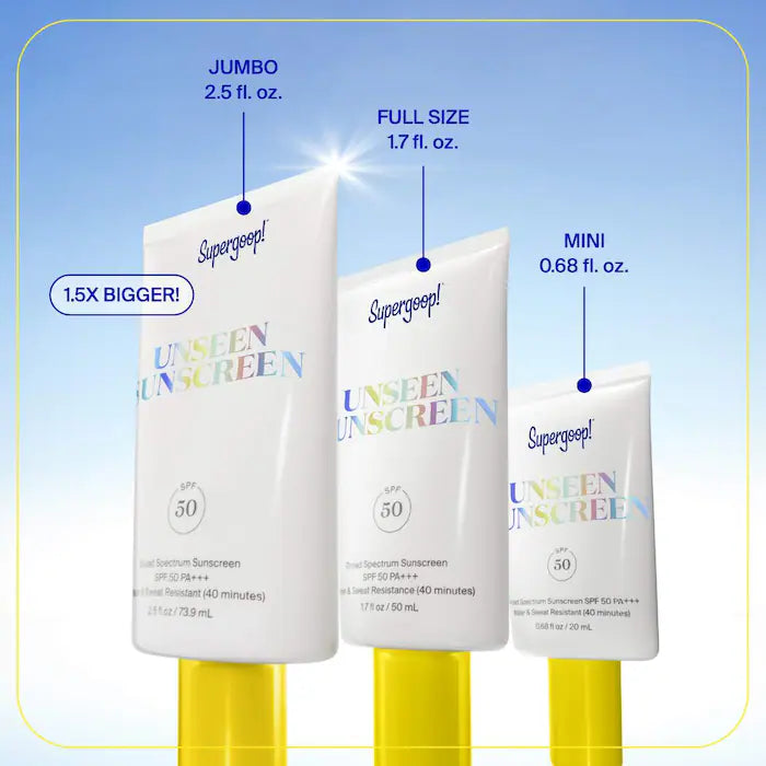 Supergoop! - Unseen Sunscreen Invisible Broad Spectrum SPF 50  PA +++