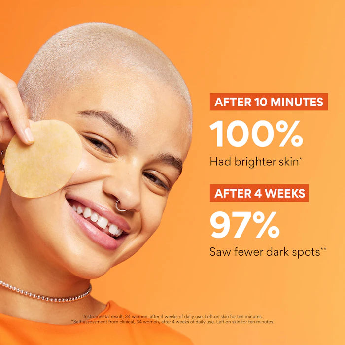 innisfree  Daily Vitamin C Korean Brightening Toner Pads with Niacinamide for Dark Spots