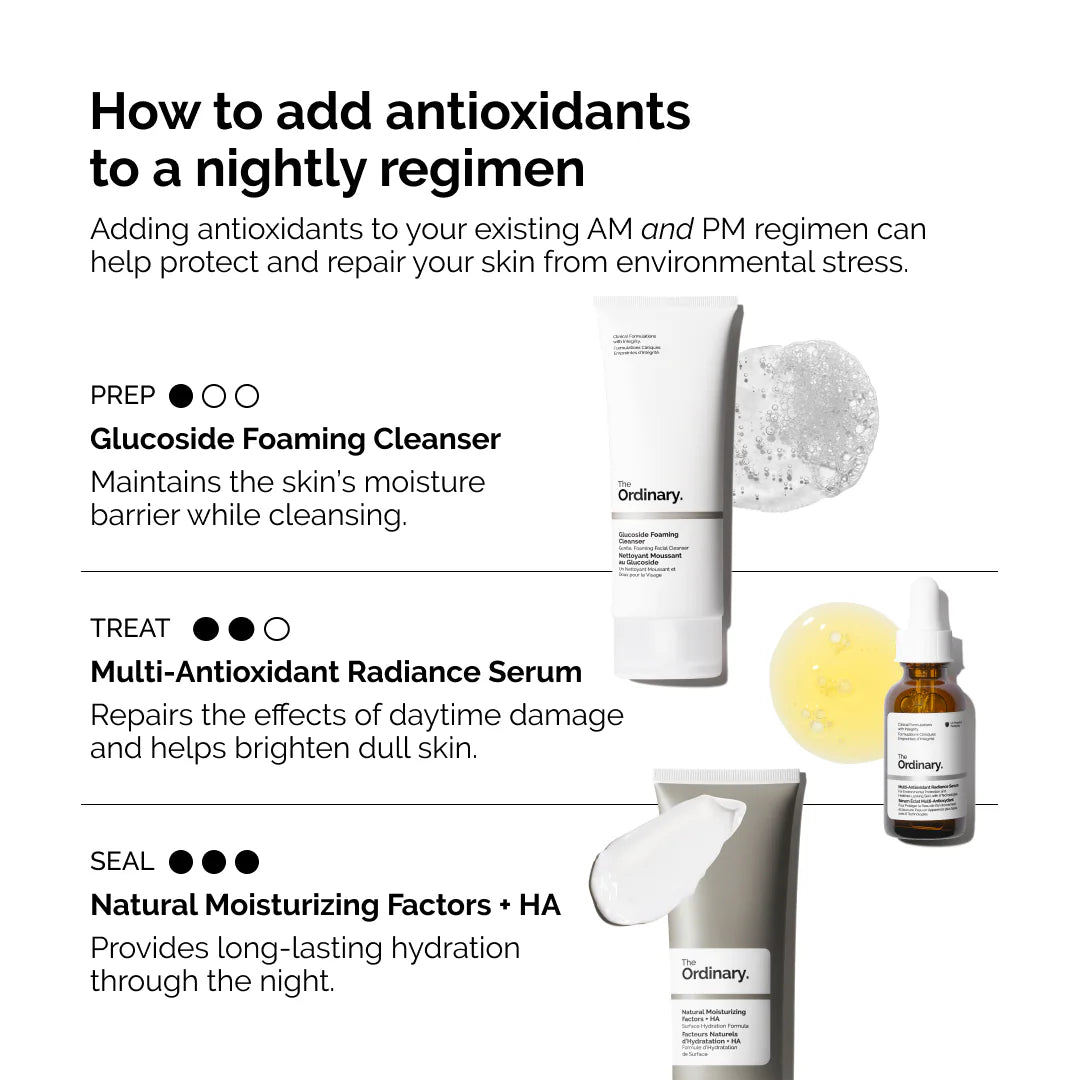   The Ordinary  Multi-Antioxidant Radiance Serum with Vitamin C and Ginseng