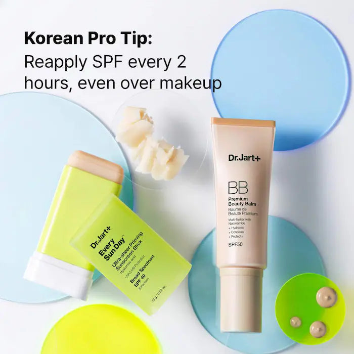 Face Sunscreen Dr. Jart+ - Every Sun Day™ Invisible Korean Sunscreen Stick SPF 40