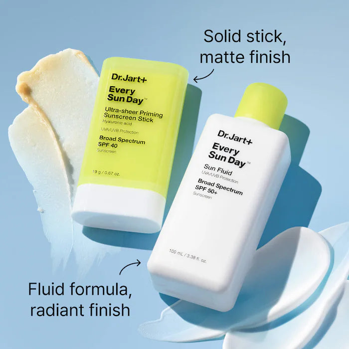 Face Sunscreen Dr. Jart+ - Every Sun Day™ Invisible Korean Sunscreen Stick SPF 40