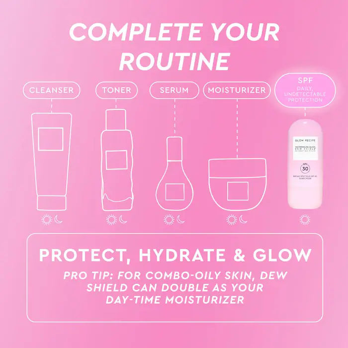 Glow Recipe - Dew Shield SPF 30 Hydrating Fluid Sunscreen