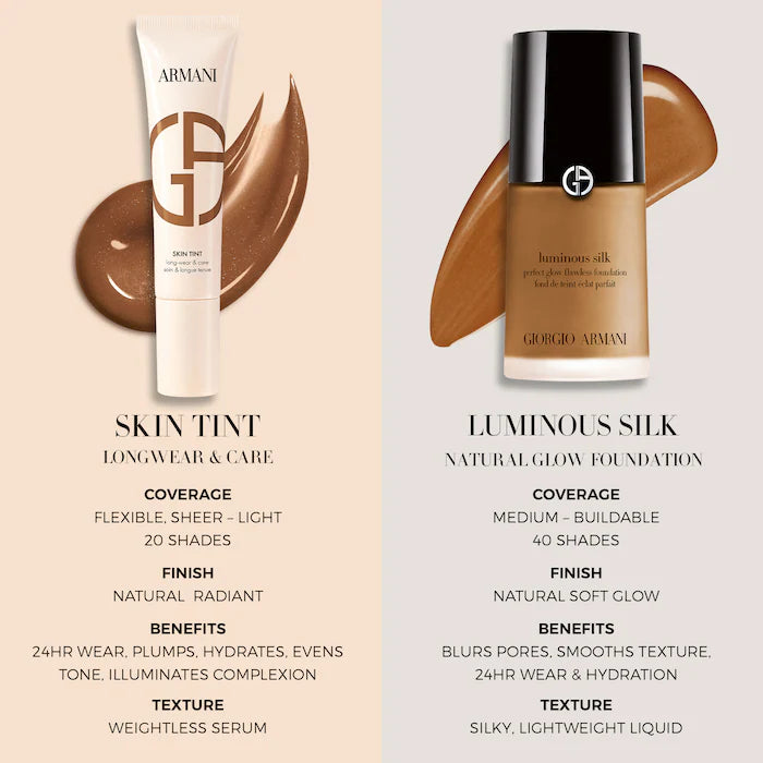 Armani Beauty - Golden Hour 24HR Lightweight Skin Tint with Hyaluronic Acid