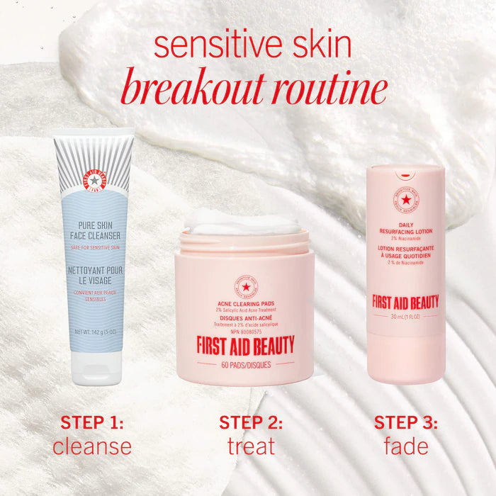 Acne Clearing Pads - 2% Salicylic Acid Acne Treatment