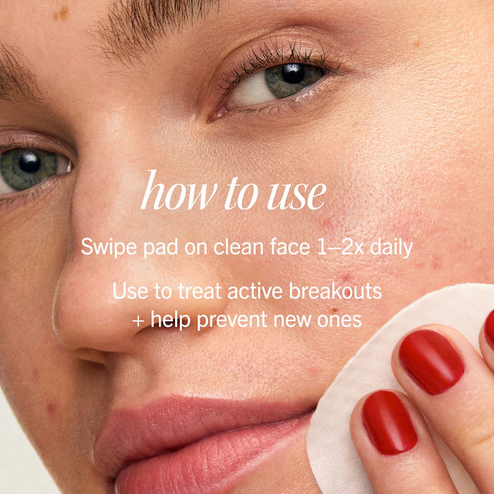 Acne Clearing Pads - 2% Salicylic Acid Acne Treatment