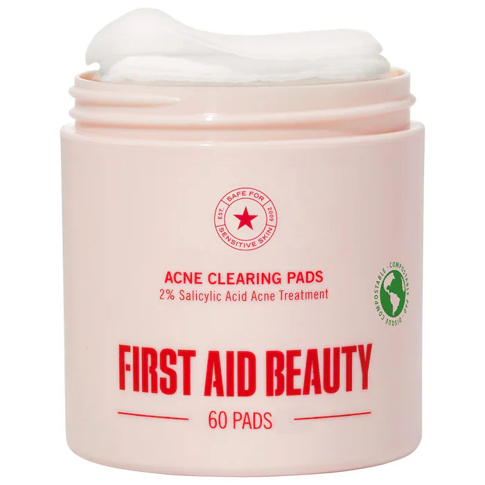 Acne Clearing Pads - 2% Salicylic Acid Acne Treatment