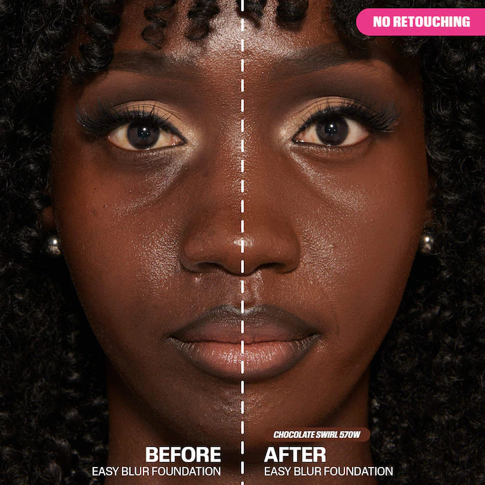 HUDA BEAUTY - Easy Blur Natural Airbrush Foundation with Niacinamide