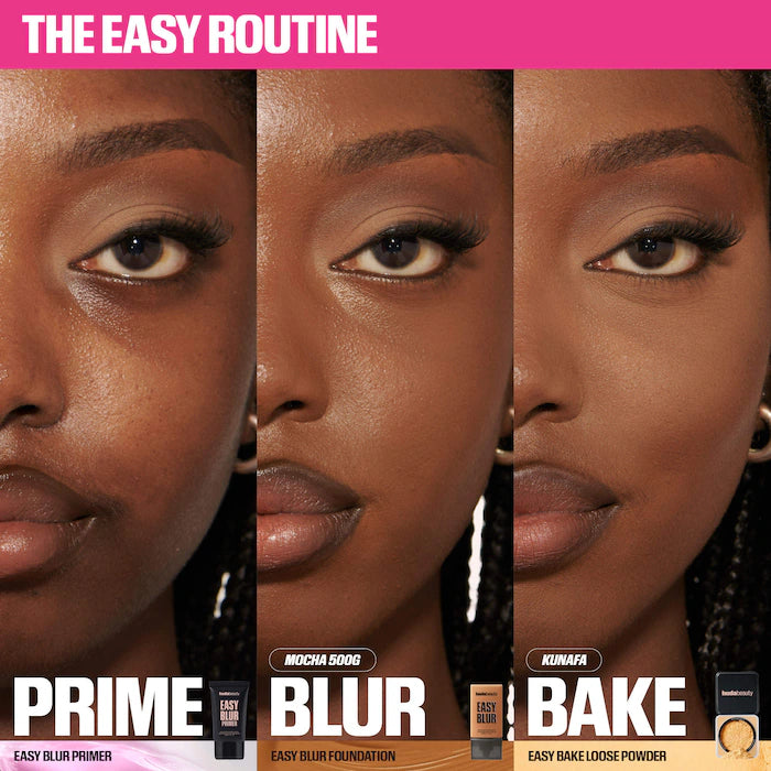 HUDA BEAUTY - Easy Blur Natural Airbrush Foundation with Niacinamide