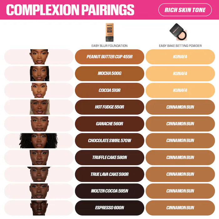 HUDA BEAUTY - Easy Blur Natural Airbrush Foundation with Niacinamide