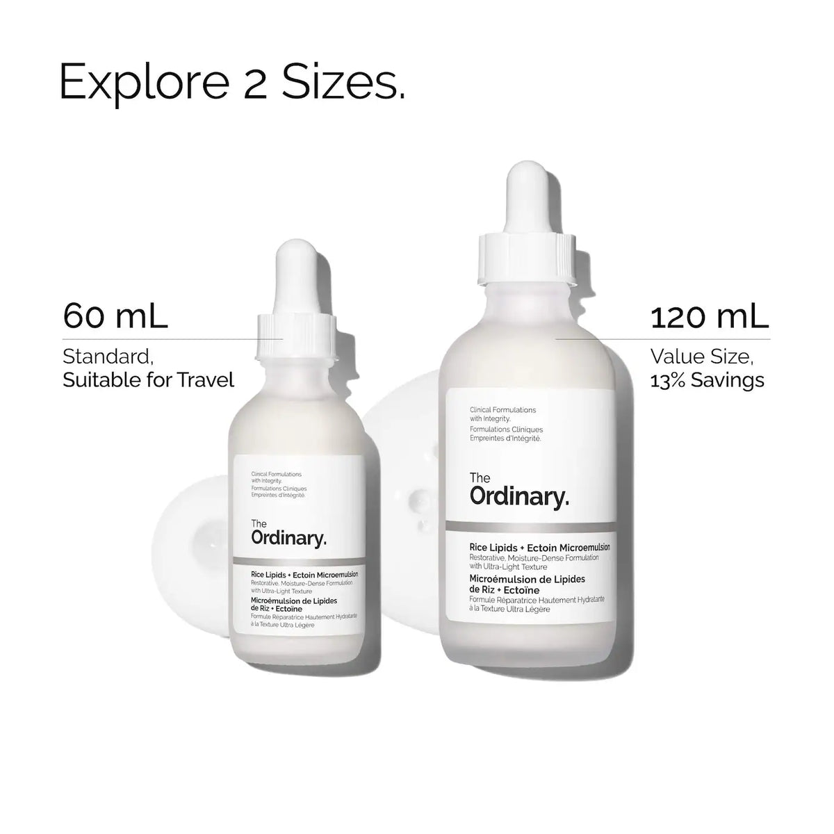 The Ordinary - Rice Lipids + Ectoin Microemulsion Moisturizer for Soothing Hydration & Reduced Redness