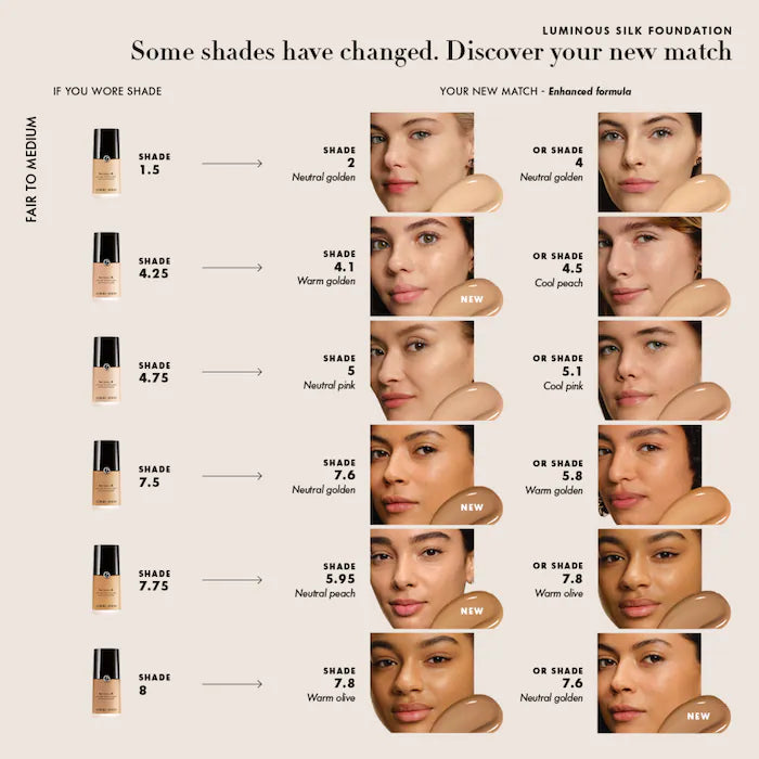 Armani Beauty - Luminous Silk Natural Glow Blurring Liquid Foundation with 24 Hour Wear