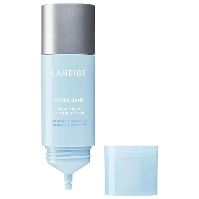 LANEIGE - Water Bank Aqua Facial Serum BHA + AHA - Gently Exfoliate, Hydrate & Glow