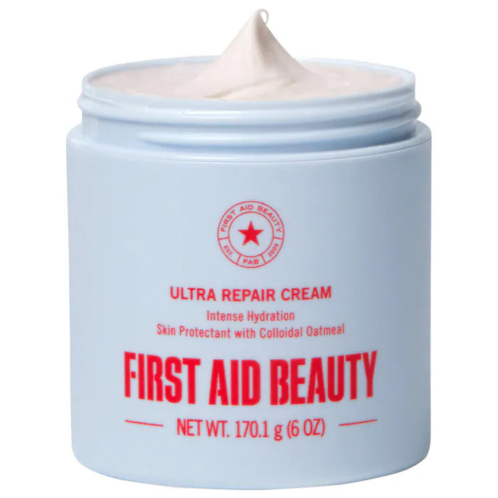 First Aid Beauty  Ultra Repair® Cream Intense Hydration – Face and Body Moisturizer for Skin Repair