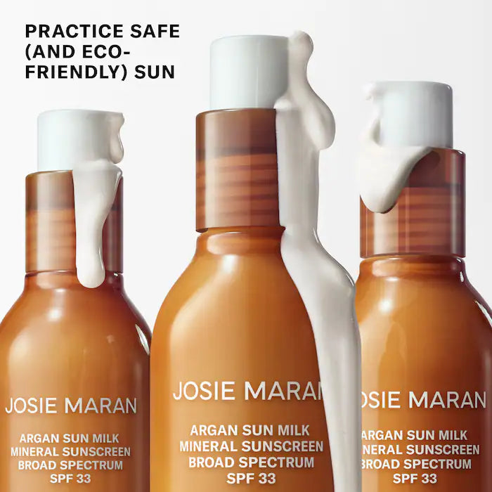 JOSIE MARAN - Argan Sun Milk Mineral Sunscreen Broad Spectrum SPF 33 Moisturizer Mini