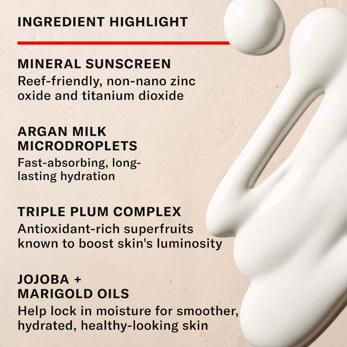 JOSIE MARAN - Argan Sun Milk Mineral Sunscreen Broad Spectrum SPF 33 Moisturizer Mini